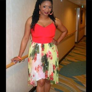 Tropical summer dress. Great condition